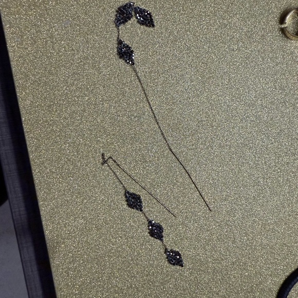 Beaded threader earrings - Picture 14 of 14